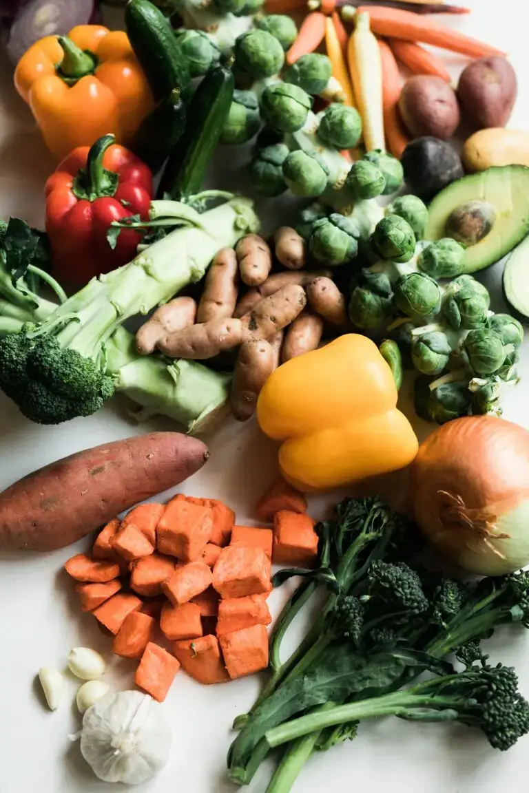 An image of fresh fruit and vegetables